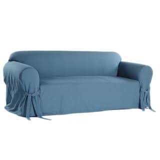 Classic Slipcovers Cotton Duck One Piece Sofa Slipcover