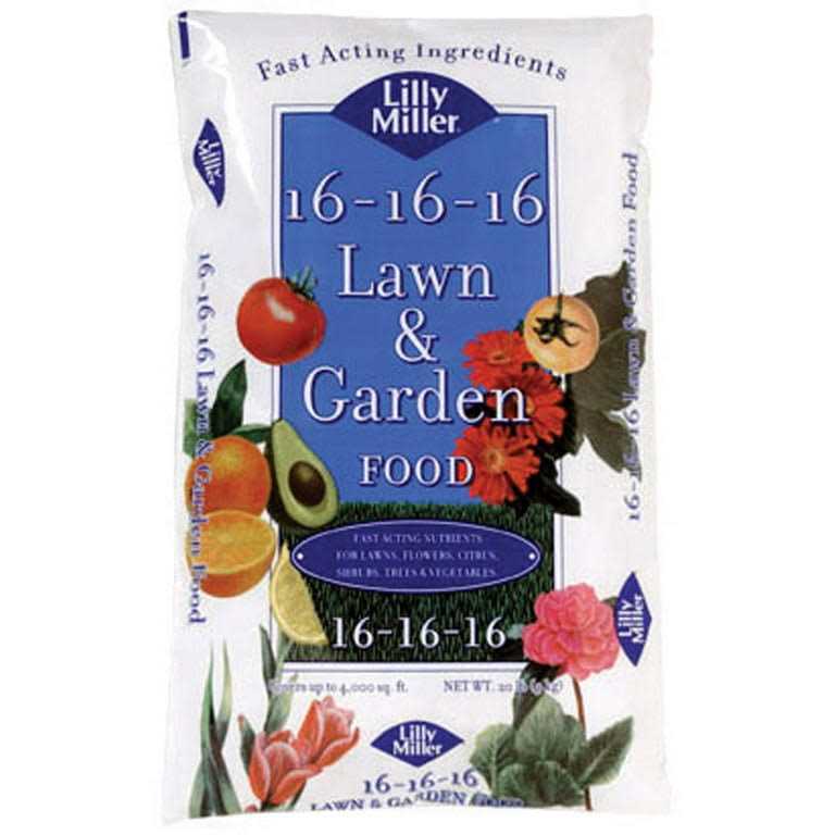 Lilly Miller All Purpose Lawn & Garden Food 16-16-16