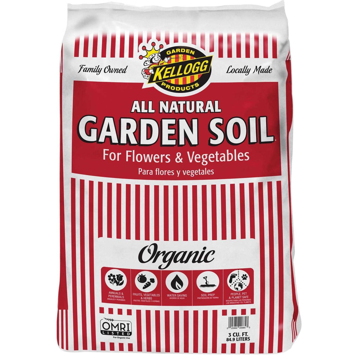 Kellogg 685 All Natural Garden Soil