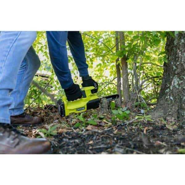 RYOBI One+ 18V 8 in. Battery Pruning Chainsaw with 2.0 Ah Battery and Charger