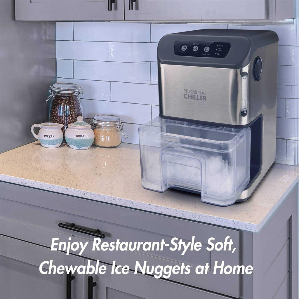 Personal Chiller Soft Nugget Ice Maker