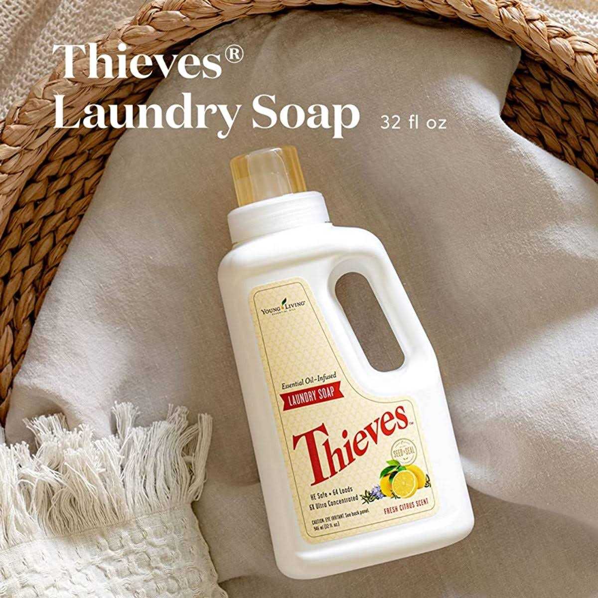 Young Living Thieves Ultra Concentrated Laundry Soap