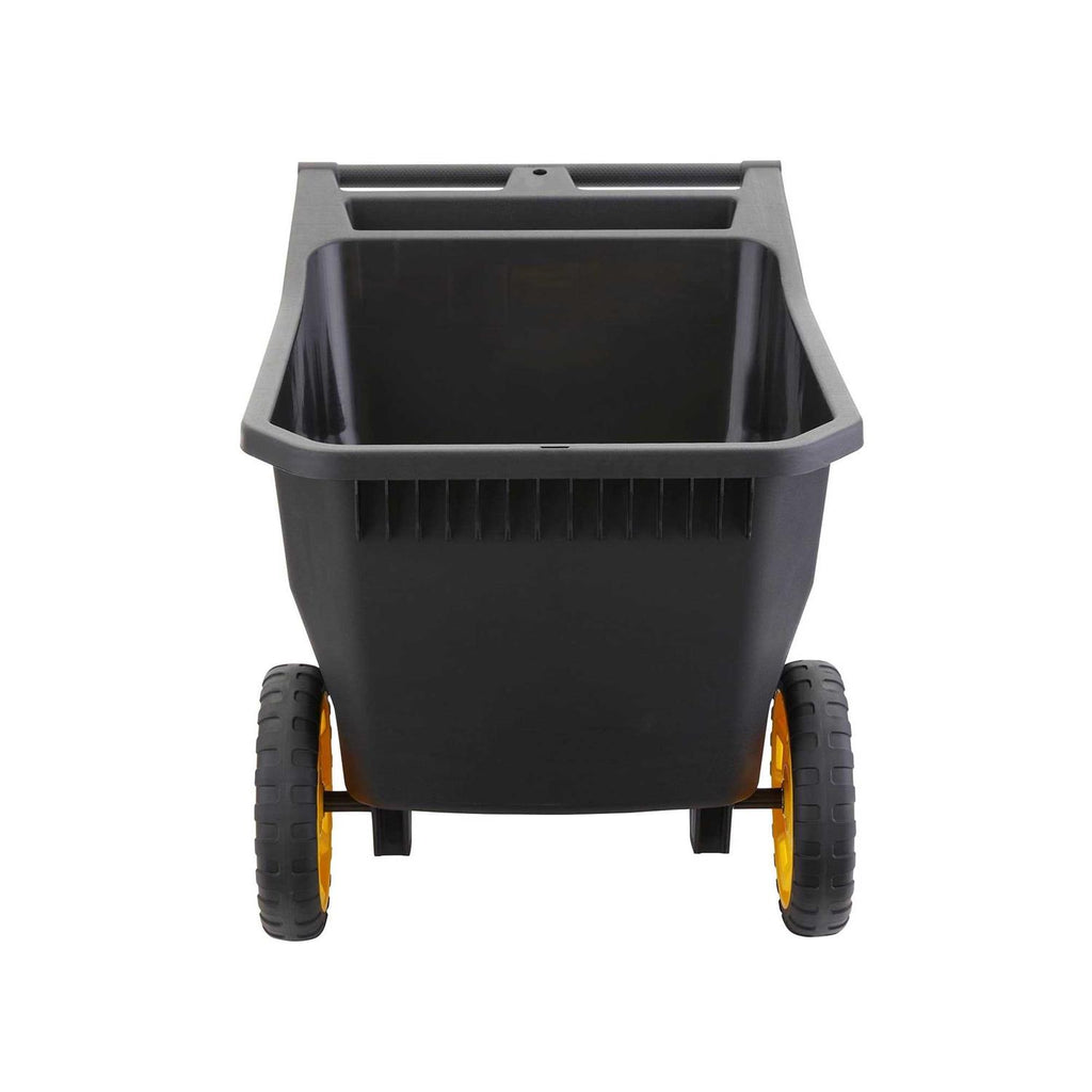 Gorilla Carts 8 Cubic Feet Plastic Yard Cart GCY-80