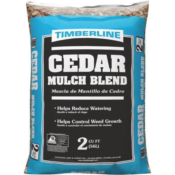 Timberline 2 Cu. Ft. Cedar Mulch