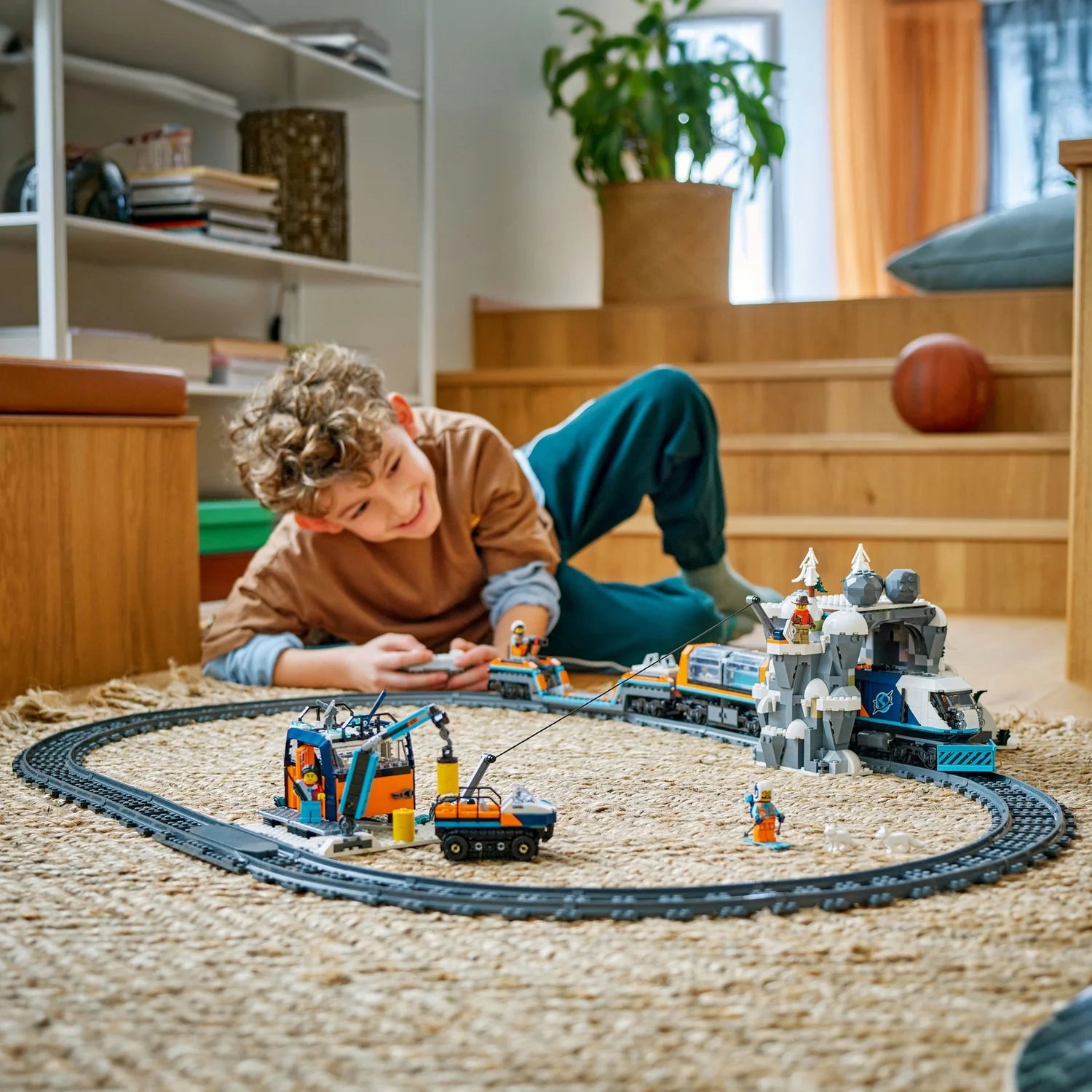 LEGO City Explorers’ Arctic Polar Express Train Set 60470
