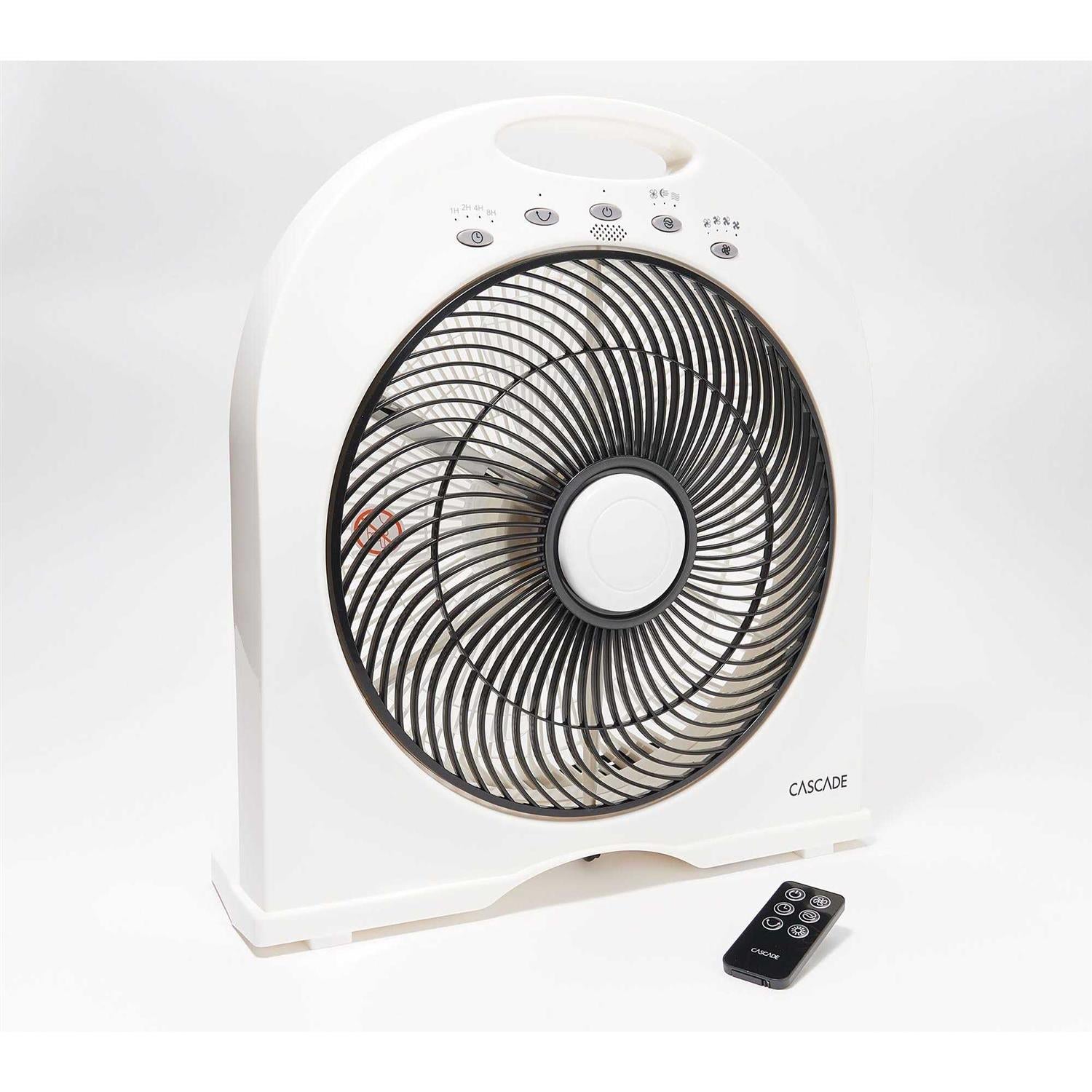 Cascade Capri 12 Portable 4-Speed Fan withRemote Control