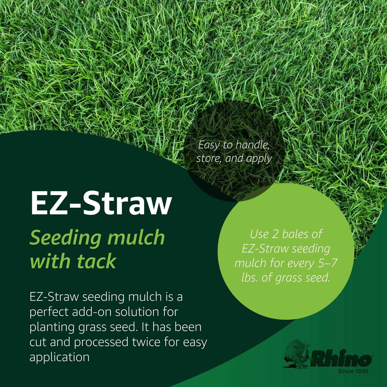 EZ Straw Seeding Mulch with Tack