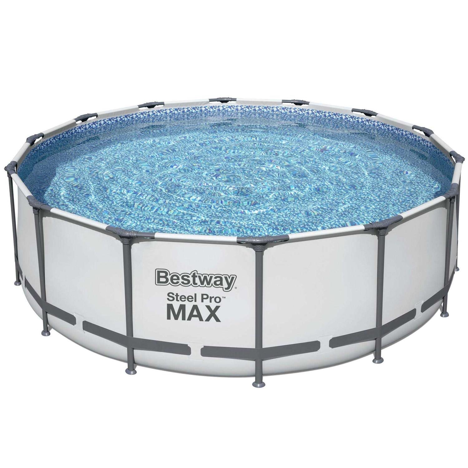 Bestway Steel Pro MAX Above Ground Round Swimming Pool Set