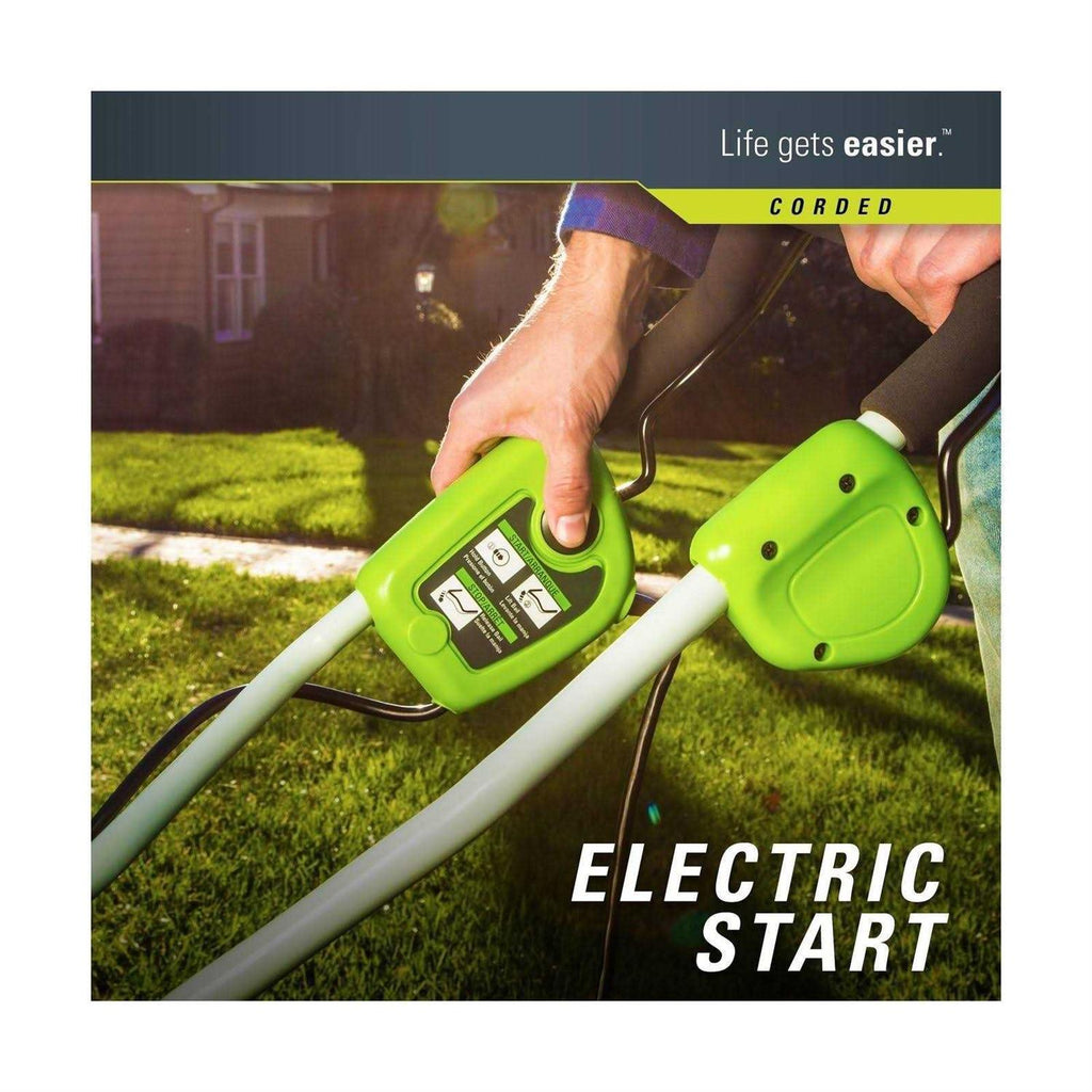 Greenworks 10 Amp 14 Corded Electric Dethatcher 27022