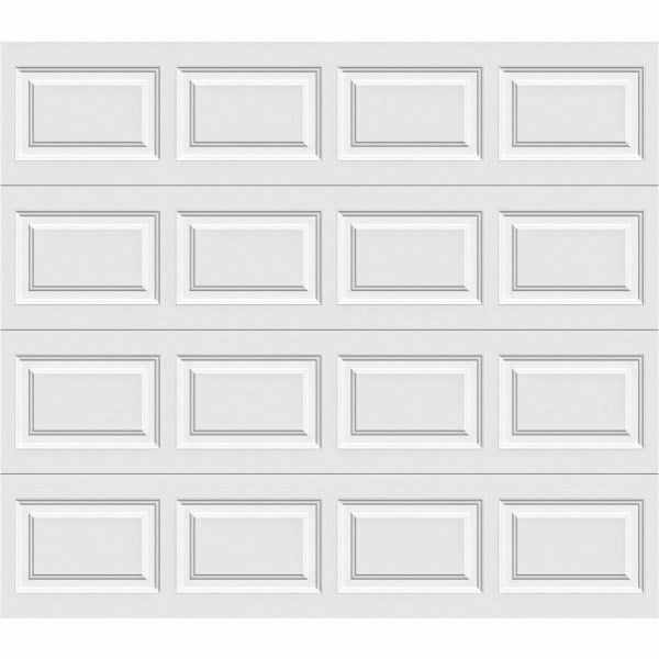 Holmes Gold Series 9 Ft. W x 7 Ft. H White Insulated Steel Garage Door w/Extension Springs