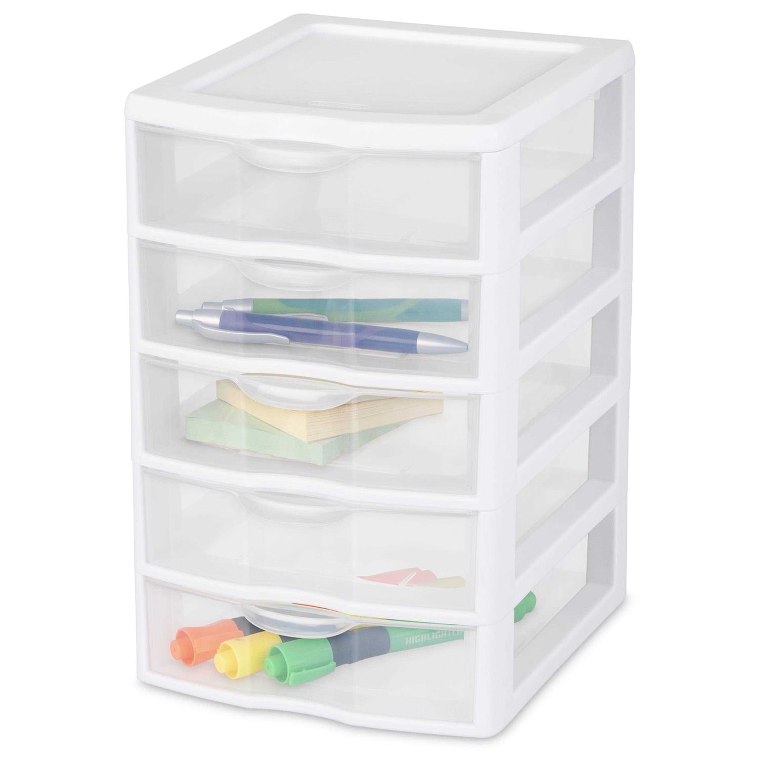 Sterilite Small 5 Drawer Unit