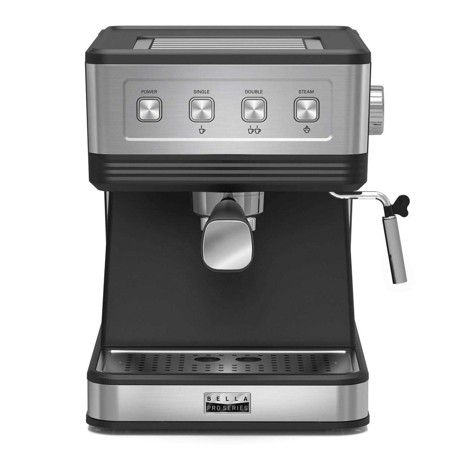 Bella Pro Series Espresso Machine with 20 Bars of Pressure