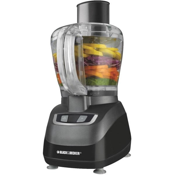 Black & Decker Quick ‘N Easy 8-Cup Black Food Processor