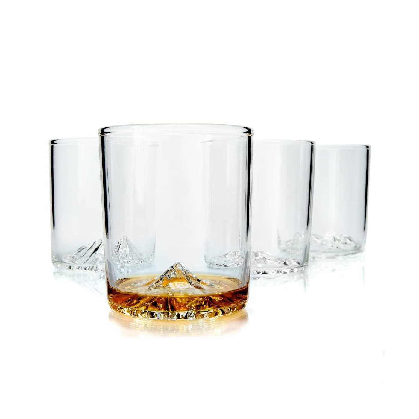 Huckberry Set of 4 Whiskey Glasses