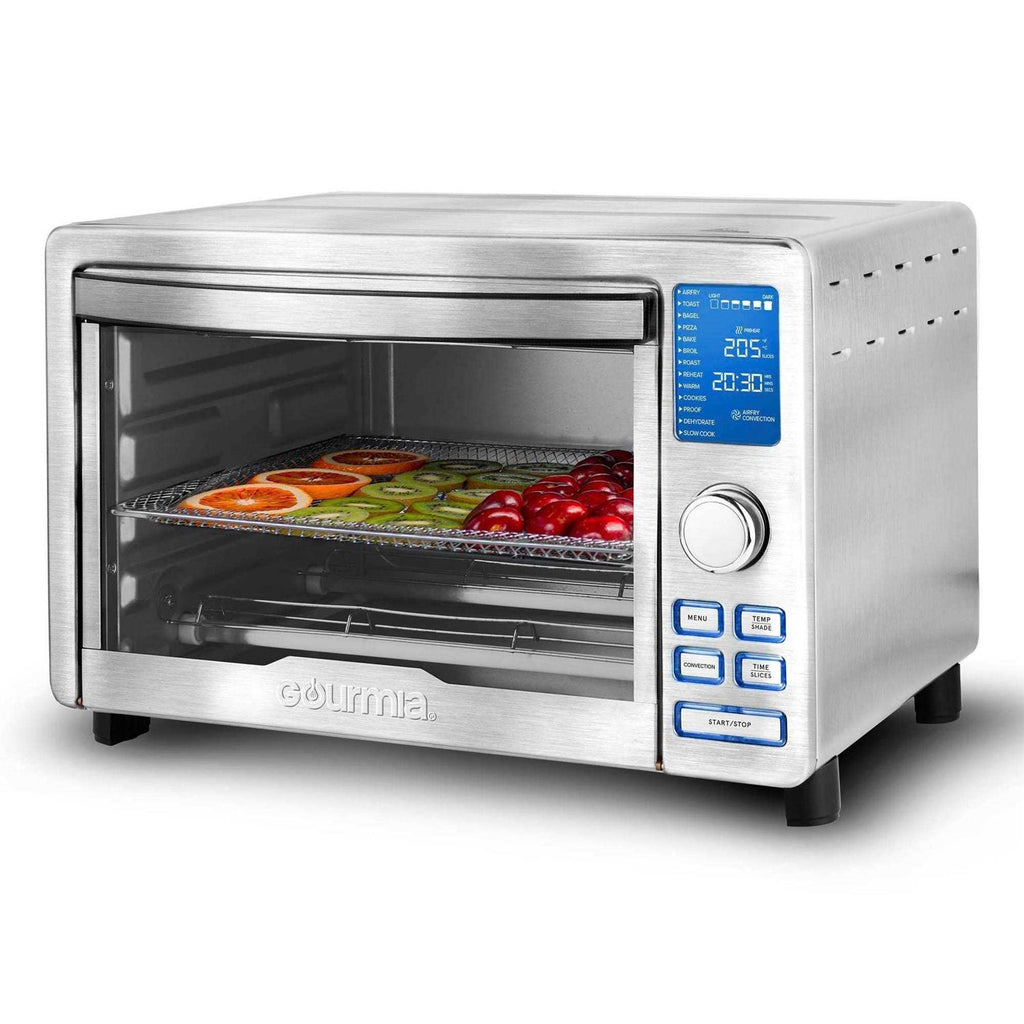 Gourmia Digital Stainless Steel Toaster Oven Air Fryer Silver