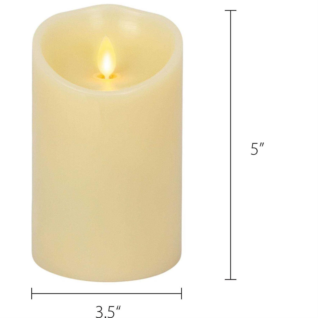 Luminara Ivory Flameless Candle Pillar