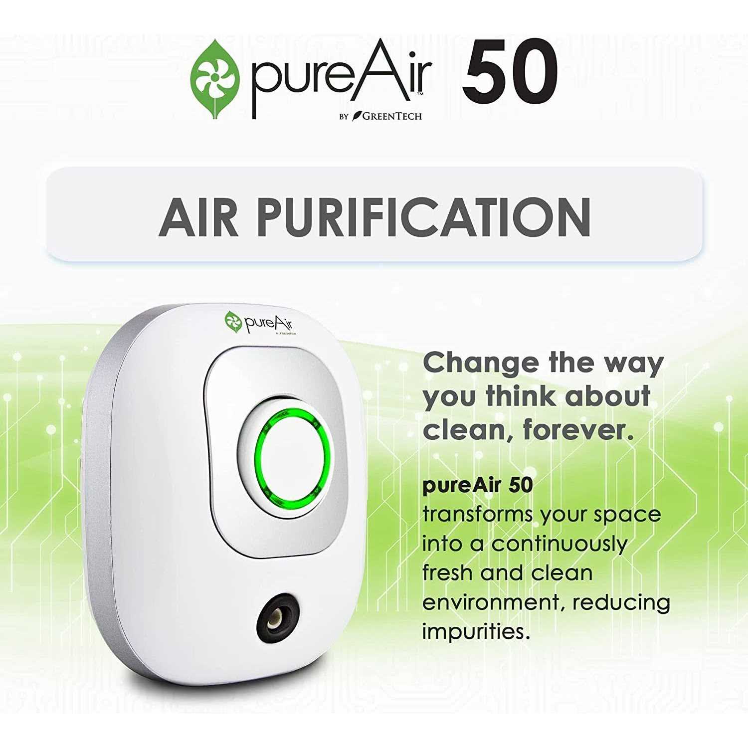 GreenTech Environmental pureAir 50 Plug-In Air Purifier