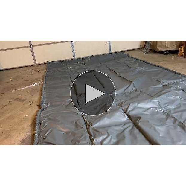 TruContain Containment Mat for Snow Ice Water and Mud -Garage Floor Mat