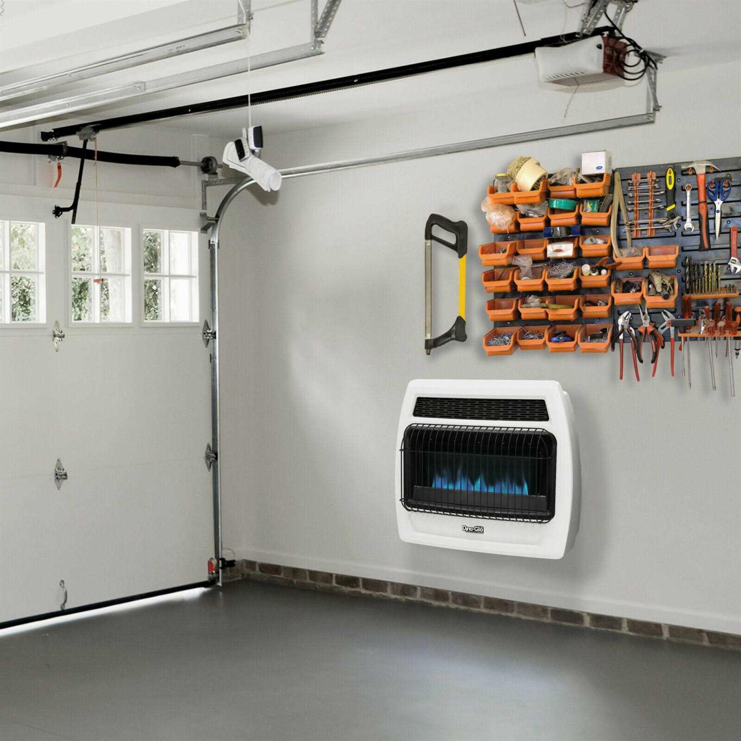Dyna-Glo 30,000 BTU Blue Flame Vent Free Liquid Propane Thermostatic Wall Heater BFSS30LPT-4P