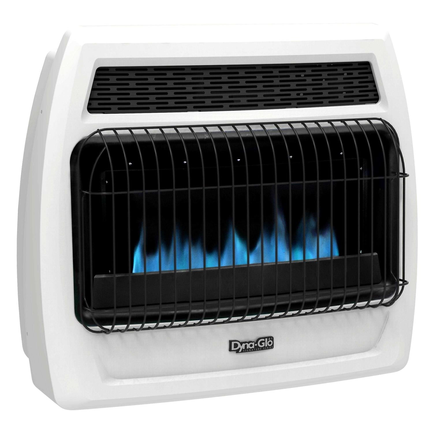 Dyna-Glo 30,000 BTU Blue Flame Vent Free Liquid Propane Thermostatic Wall Heater BFSS30LPT-4P