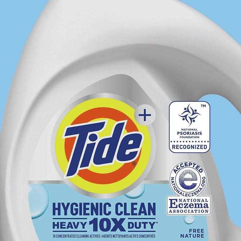 Tide Hygienic Clean Heavy 10x Duty Liquid Laundry Detergent