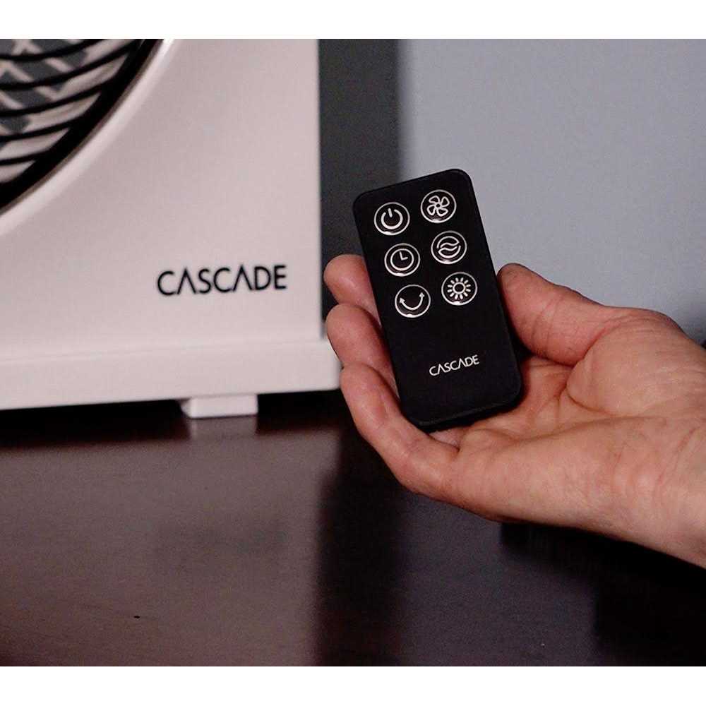 Cascade Capri 12 Portable 4-Speed Fan withRemote Control