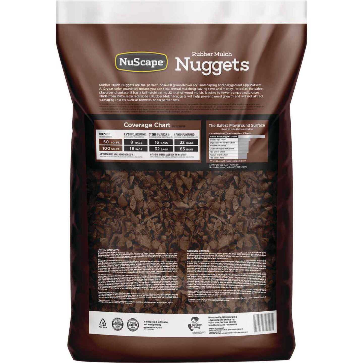 NuScape Rubber Nuggets/Mulch-Brown