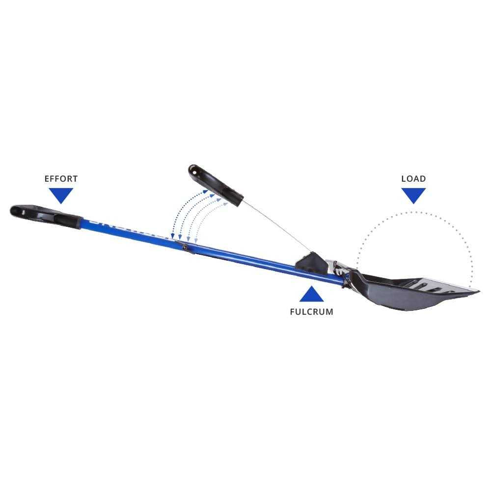 Snow Joe Shovelution Strain Reducing Snow Shovel