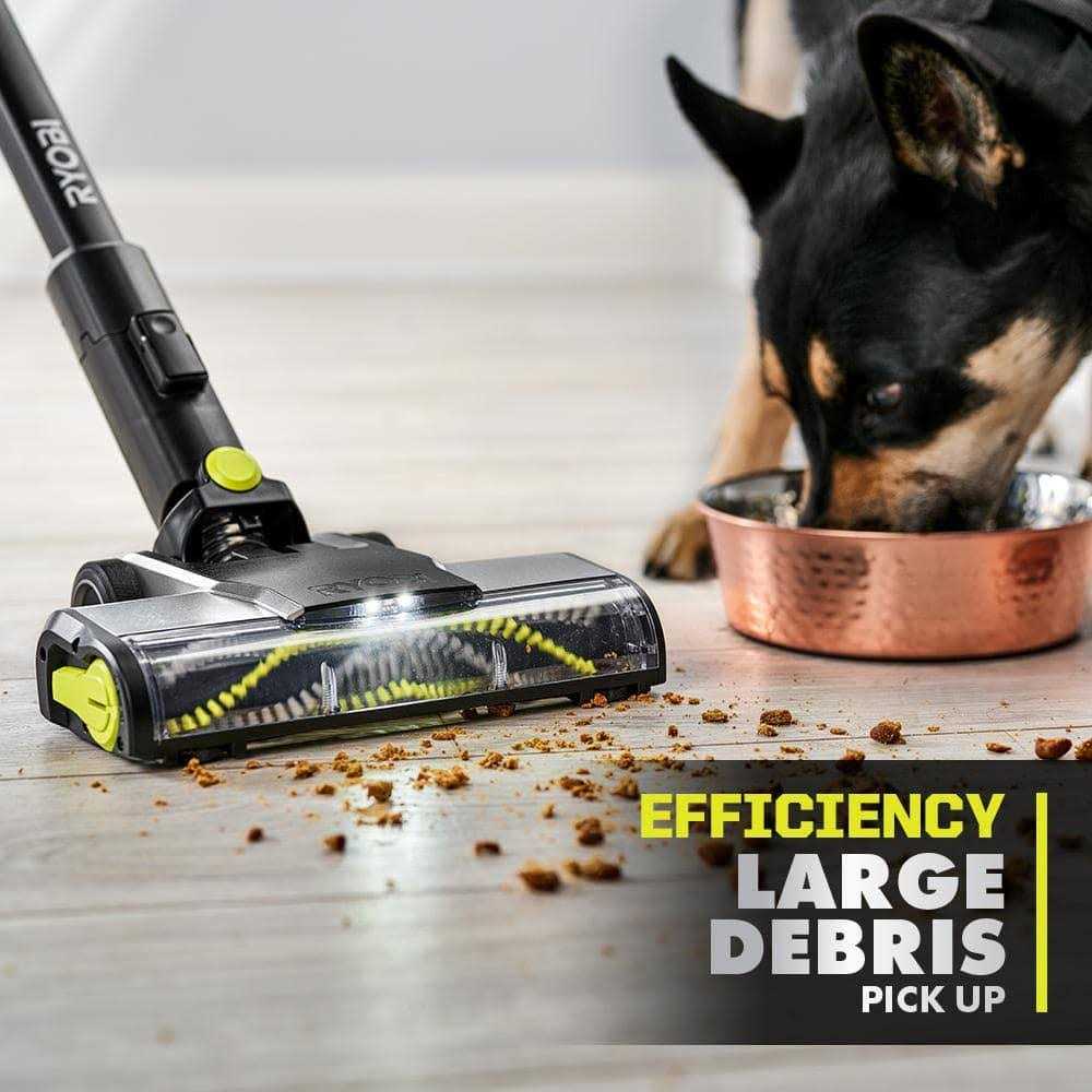 RYOBI ONE+ HP 18V Brushless Cordless Pet Stick Vacuum Cleaner Kit w/ Battery