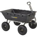 Gorilla Carts 12 Cu. Ft. Heavy Duty Poly Yard Dump Cart