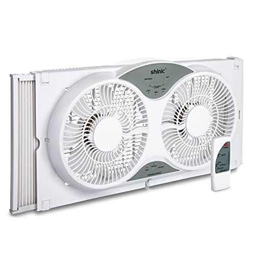 Lasko 9 Reversible Twin Window Fan