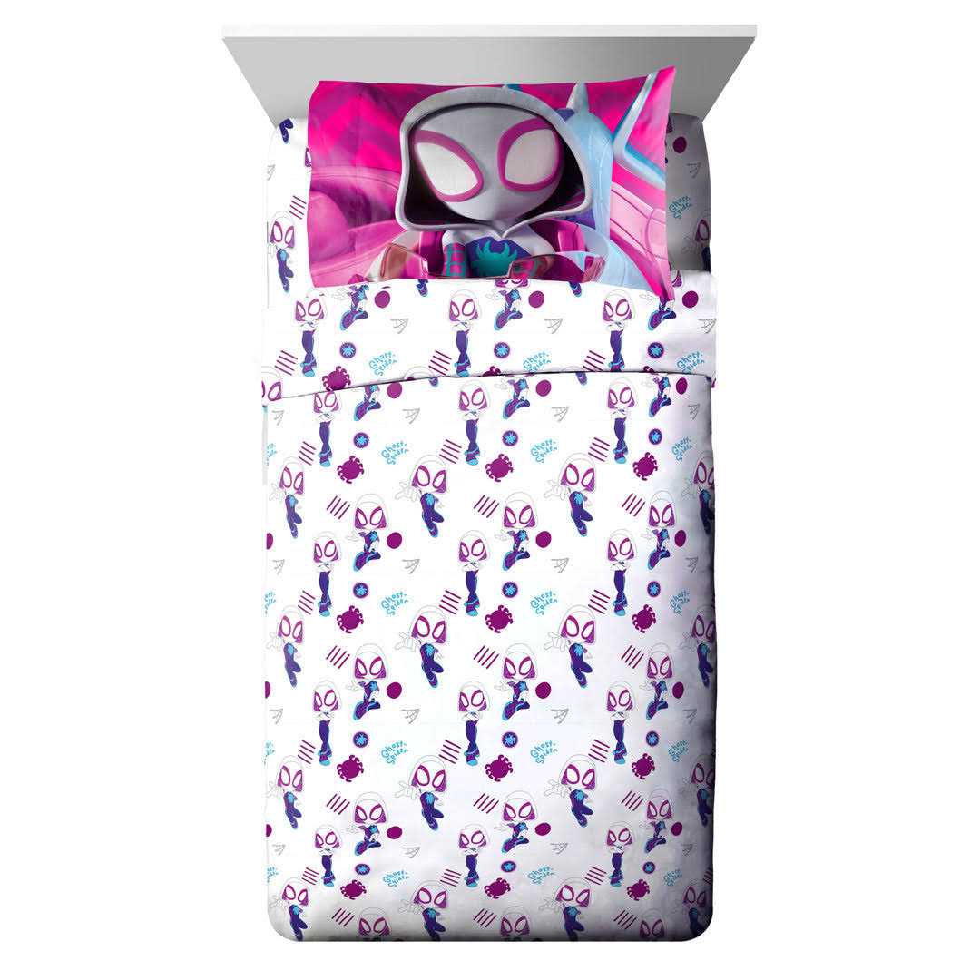 Spidey His Amazing Friends Ghost Bed Set Marvel