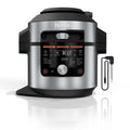 Ninja OL701 Foodi 14-in-1 SMART XL 8 Qt. Pressure Cooker Steam Fryer with SmartLid Thermometer Auto-Steam Release