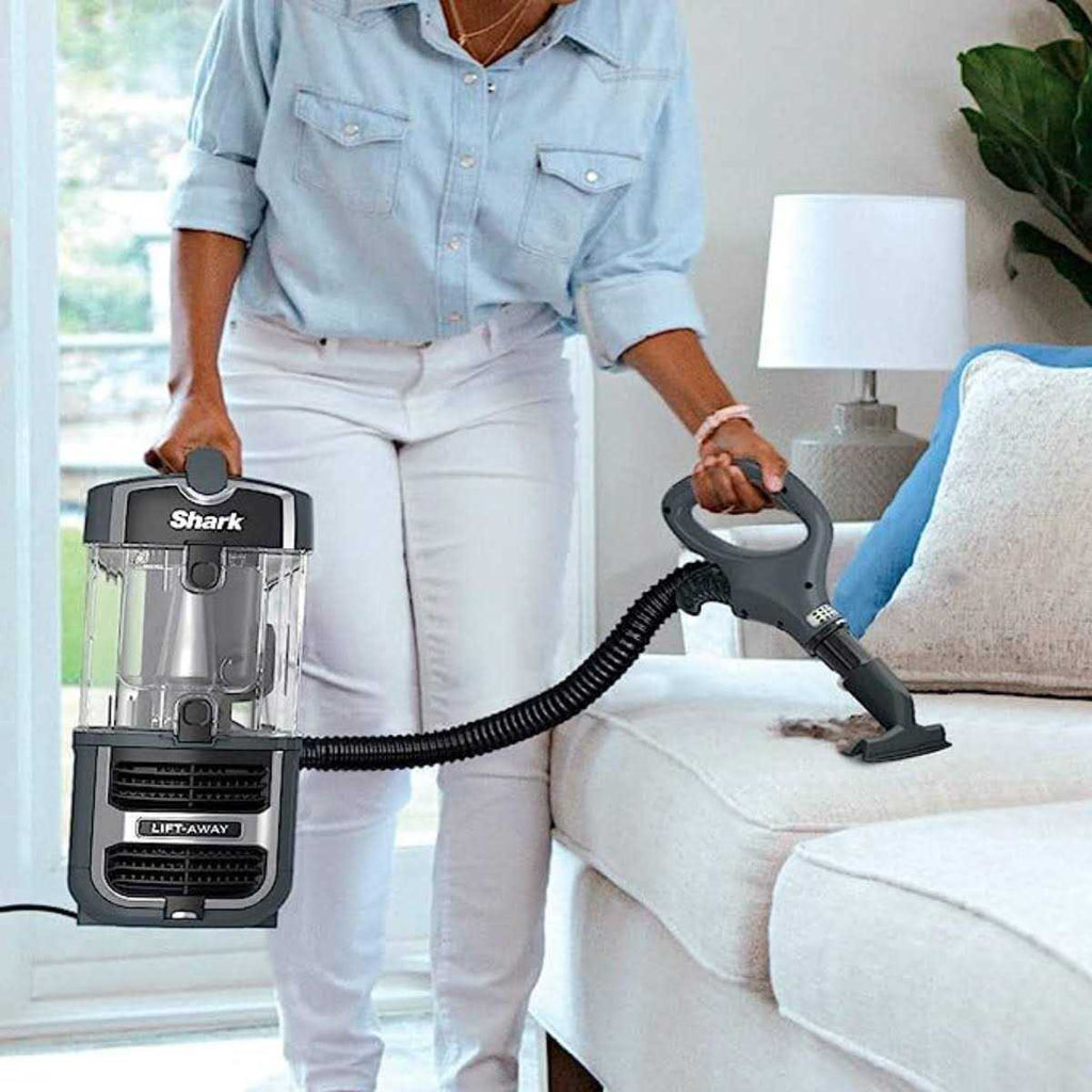 Shark Navigator Vacuum Lift-Away Self Cleaning Brushroll HEPA Filter UV725 Gray