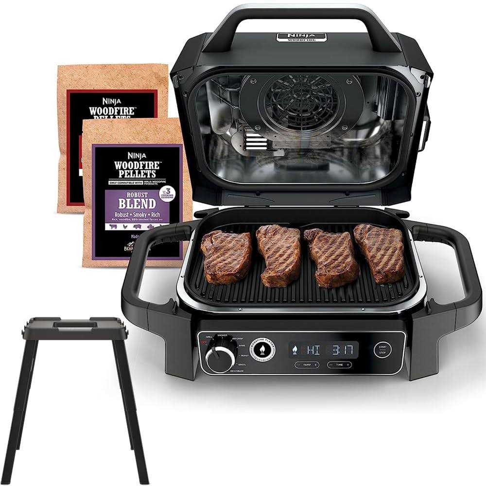 Ninja Woodfire Outdoor Grill & Smoker 7-in-1 Master Grill