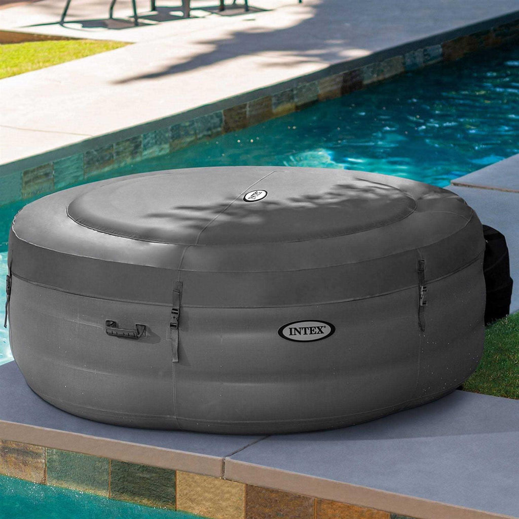 Intex 28481E Simple Spa 4 Person Iatable Hot Tub Cover and
