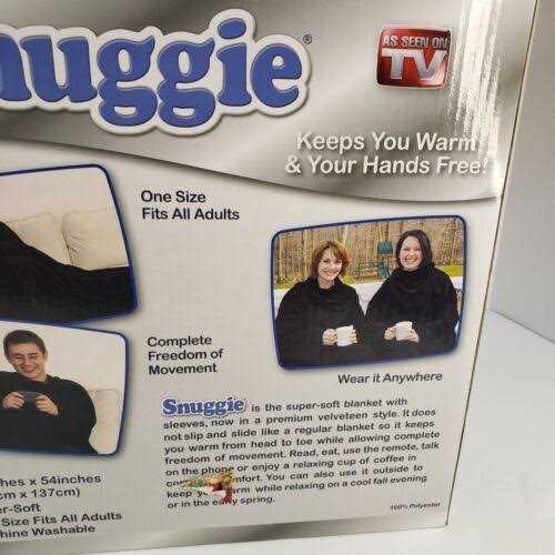 Snuggie The Original Wearable Blanket That Has Sleeves