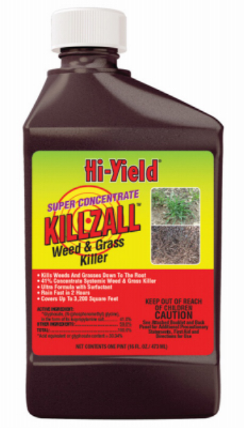 Hi-Yield Killzall 16 Oz. Concentrate Weed & Grass Killer
