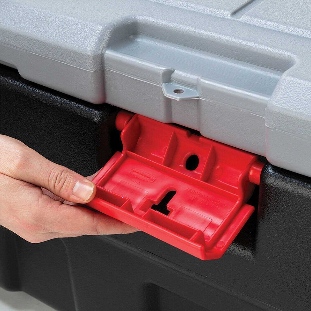Rubbermaid ActionPacker Lockable Storage Box 48 Gallon