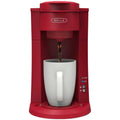 Bella 15 oz. Dual Brew Single Serve Coffee Maker with Auto Shutoff