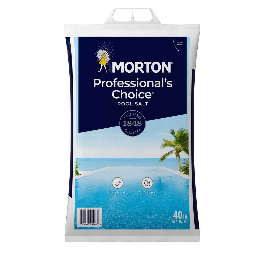 Morton 40 lb Professional’s Choice Pool Salt