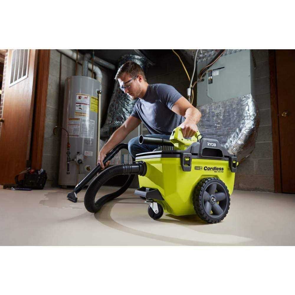 RYOBI ONE+ 18V Cordless 6 Gal. Wet/Dry Vacuum w/ Hose