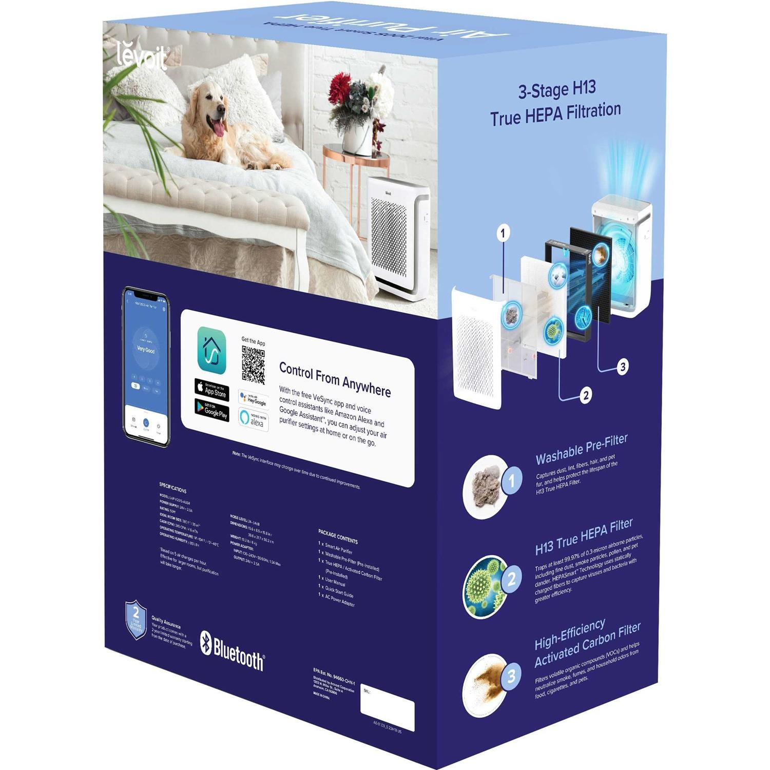 Levoit Vital 200S Smart True HEPA Air Purifier