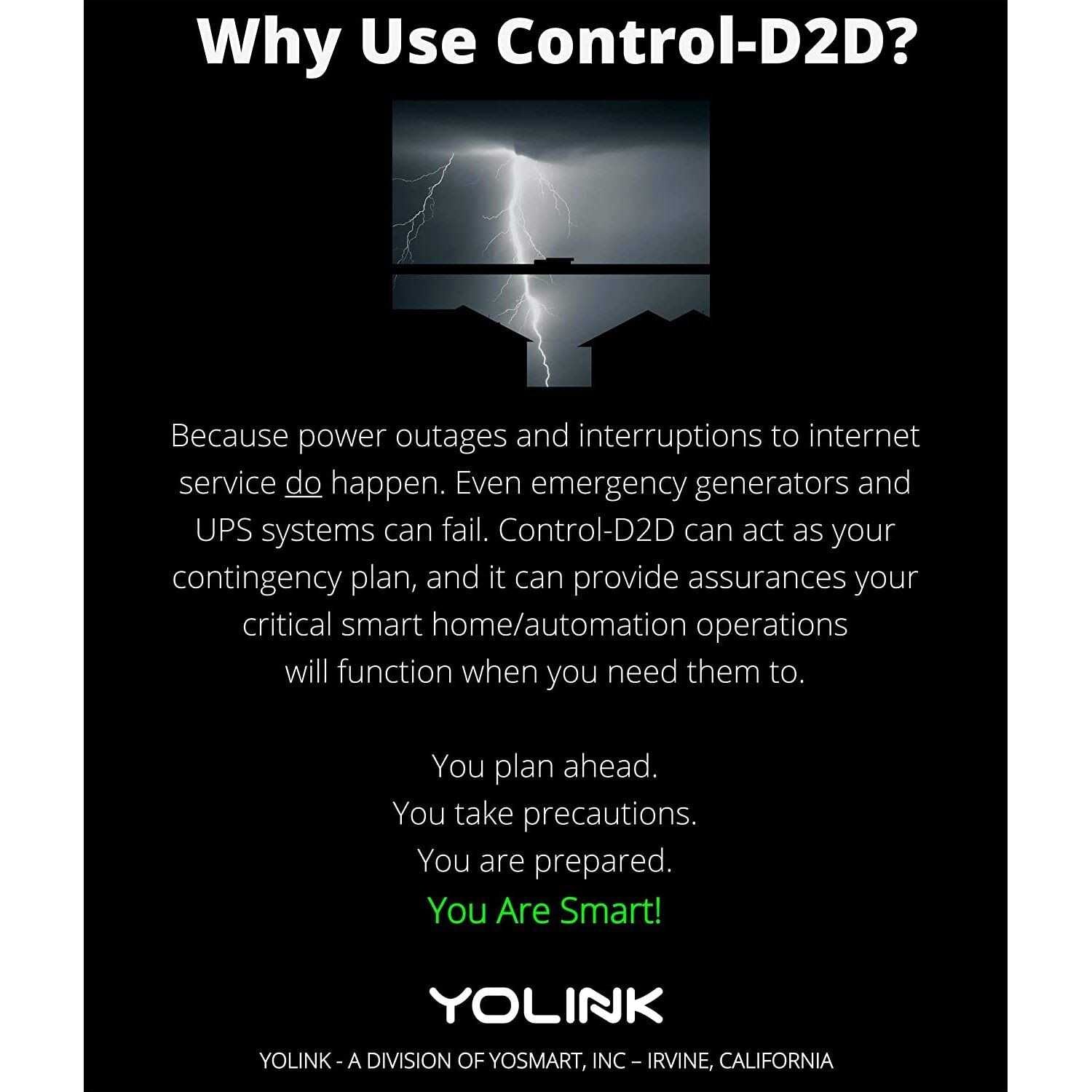 Yolink DIY Automatic Water Leak Detection & Shut-Off Starter Kit