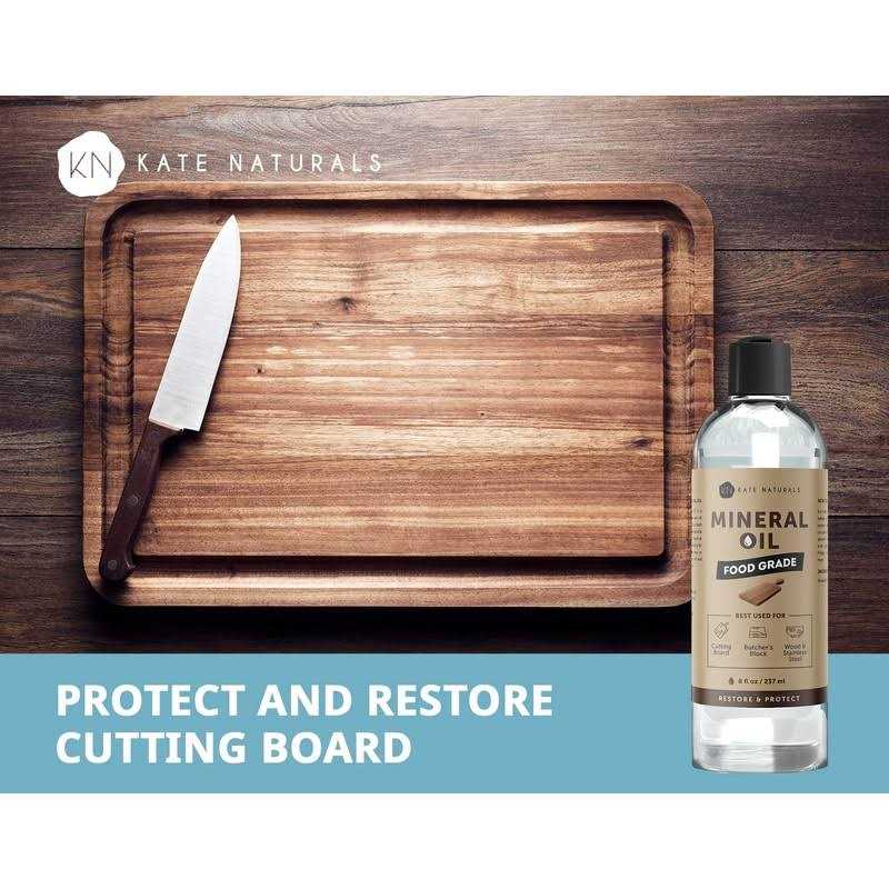 Mineral Oil For Cutting Board Oil Kate Naturals. Food Grade Mineral Oil For Cutting Board. Food Safe Mineral Oil For Kitchen Appliances