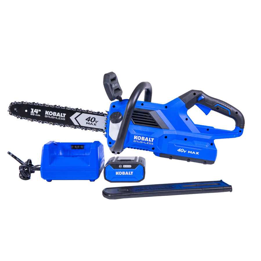 Kobalt Gen4 40-volt 14-in Brushless Battery 4 Ah Chainsaw KCS 1040A-03