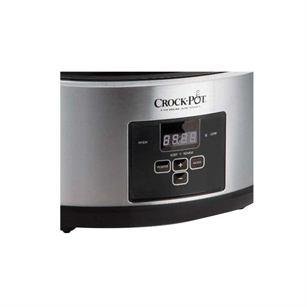 Crock-Pot Programmable Cook Carry 7 Quart Slow Cooker