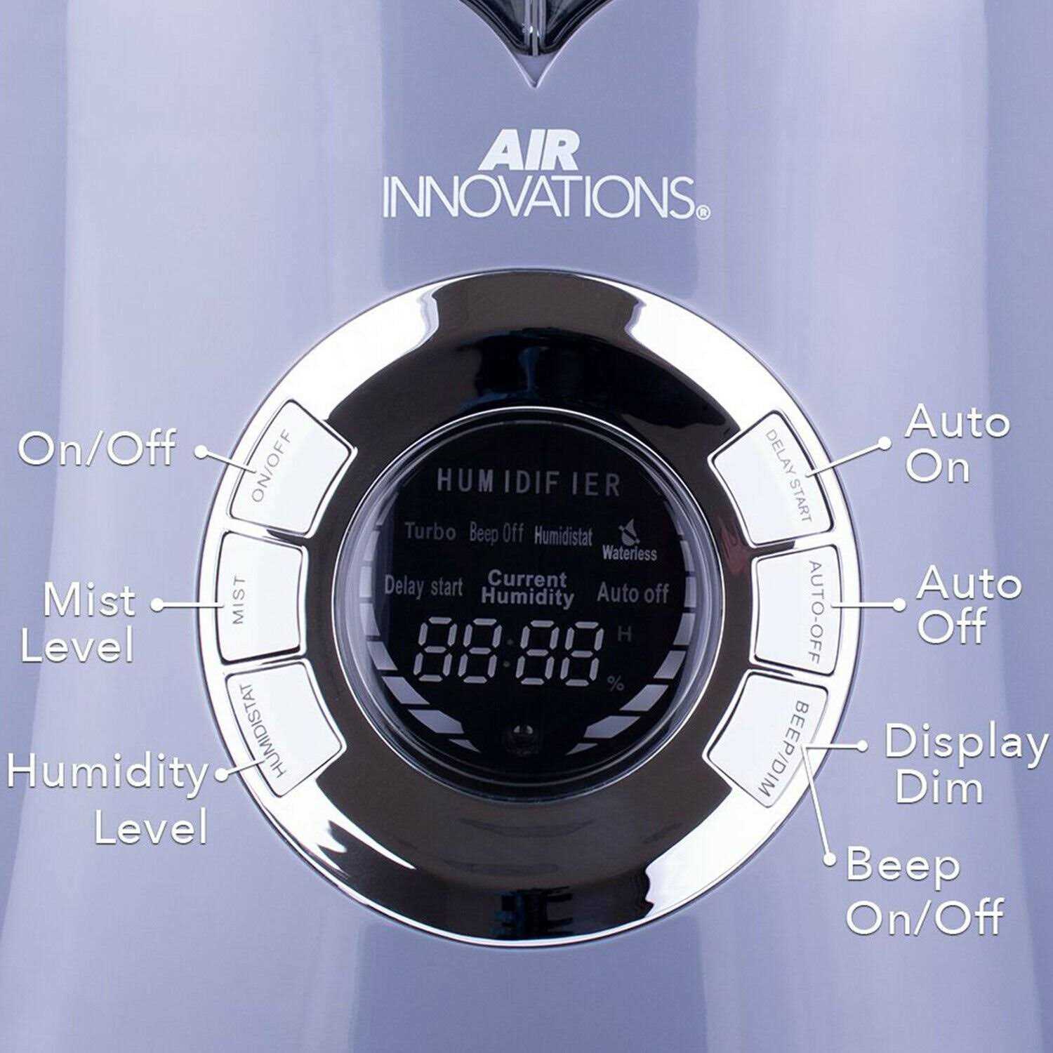 Air Innovations 2.15 Gal. Tank Ultrasonic Cool Mist Digital Humidifier