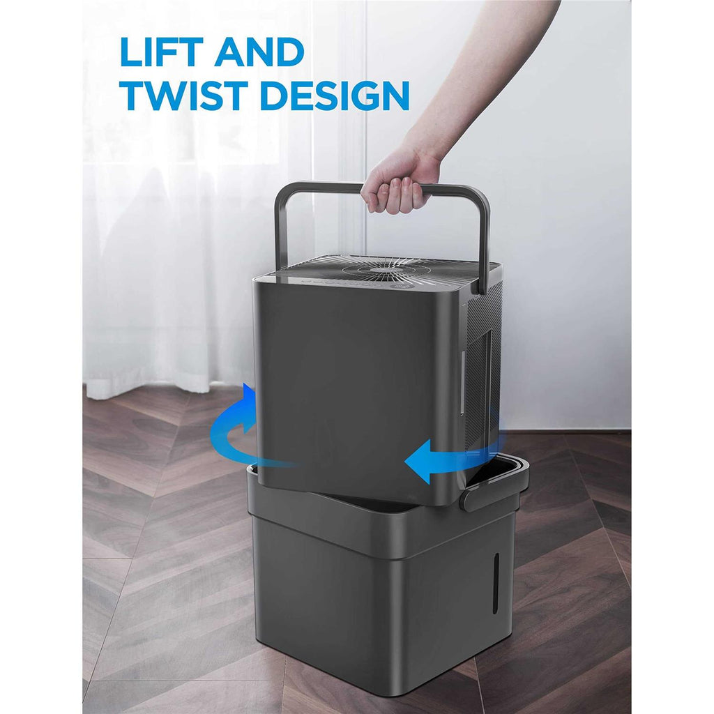 Midea 35-Pint Compact Cube Smart Dehumidifier