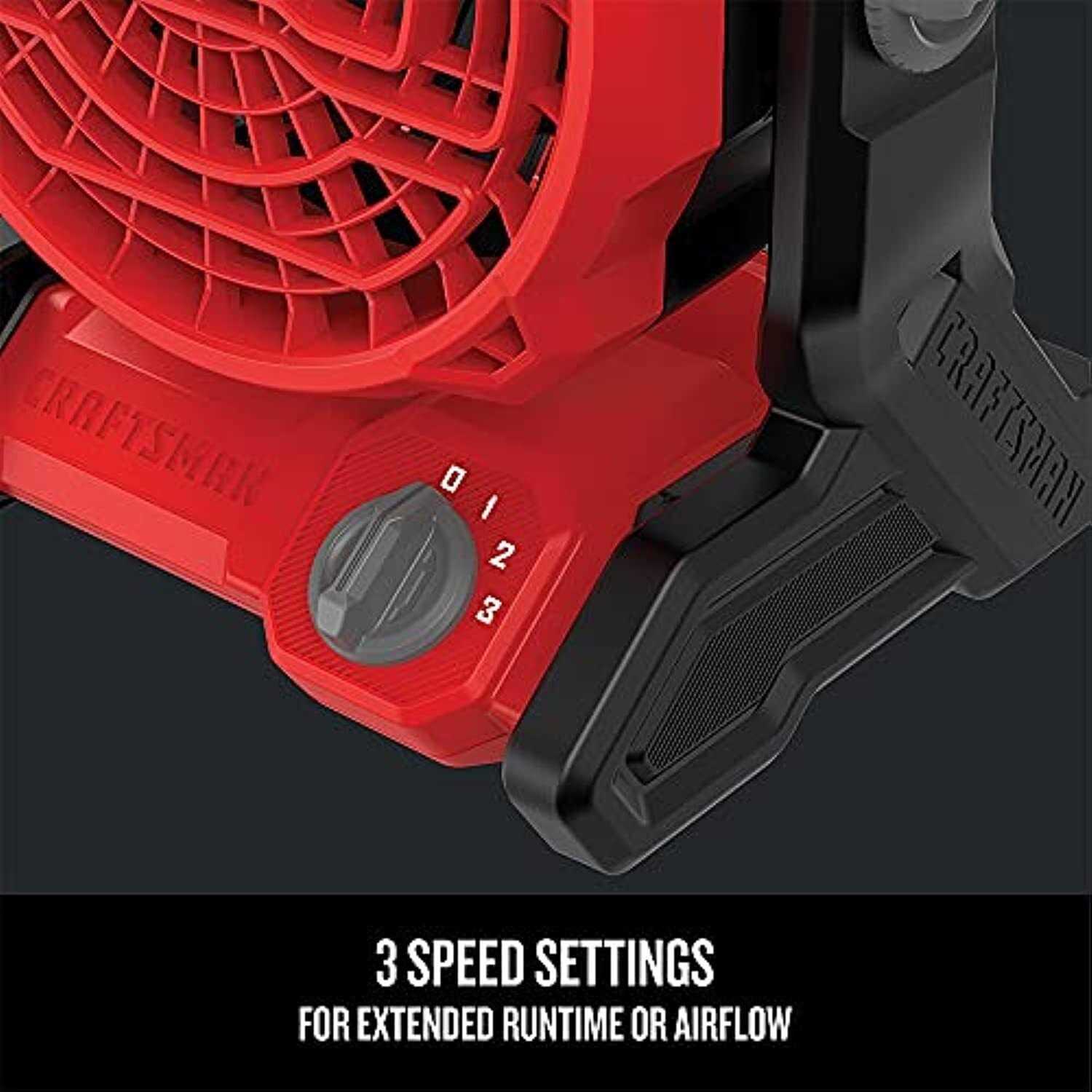 Craftsman Cordless Jobsite Fan